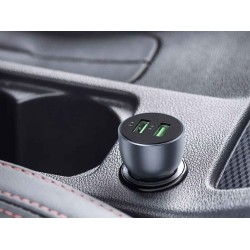 Car adapter UGREEN Charger 2 x USB-A Fast Charging 36W (BL) (10144)