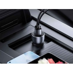 Car adapter UGREEN Charger 2 x USB-A Fast Charging 36W (BL) (10144)