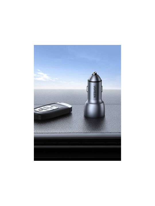 Մեքենայի ադապտեր UGREEN Charger 2 x USB-A Fast Charging 36W (BL) 10144