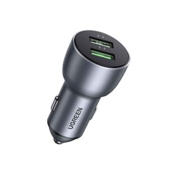 Car adapter UGREEN Charger 2 x USB-A Fast Charging 36W (BL) (10144)