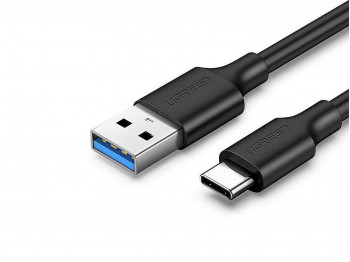 Cable UGREEN USB-A TO USB-C Nickel plating 1M (BK) 20882