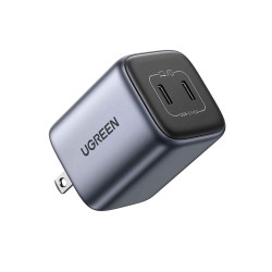 Power adapter UGREEN CD294 Nexode GaN Fast Charging 45W PD 2 Ports (BK) (90573)