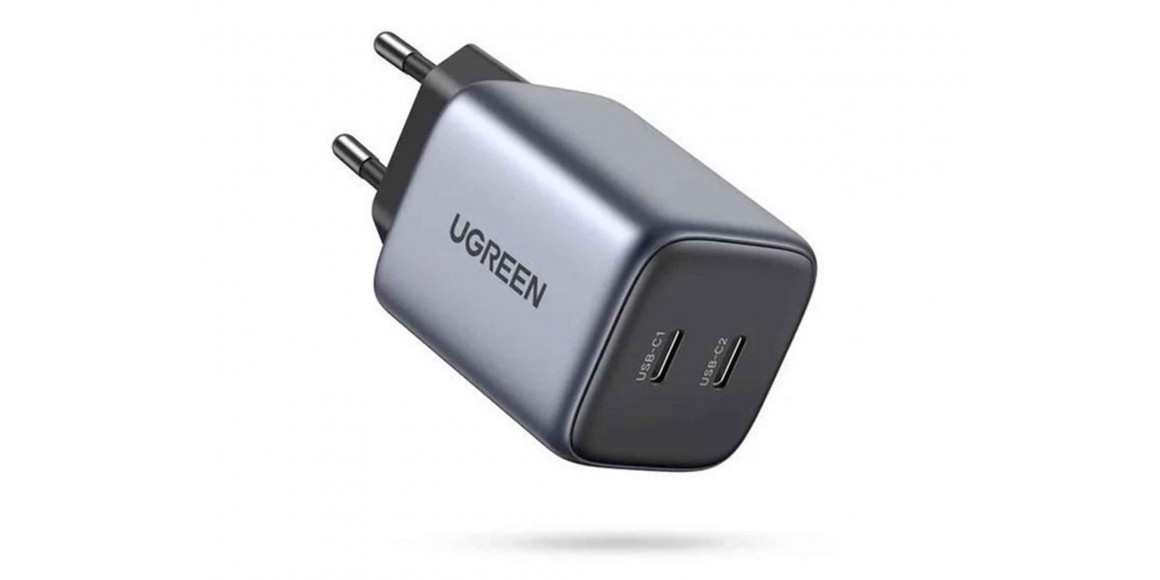 Power adapter UGREEN CD294 Nexode GaN Fast Charging 45W PD 2 Ports (BK) (90573)