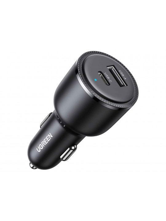 Car adapter UGREEN CD239 USB-A & Type-C Charger 63W (BK) 90645