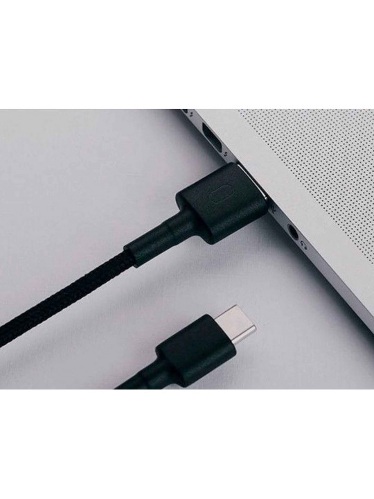 Кабели XIAOMI MI BRAIDED USB TYPE-C 100CM (SJV4109GL) (BK) 