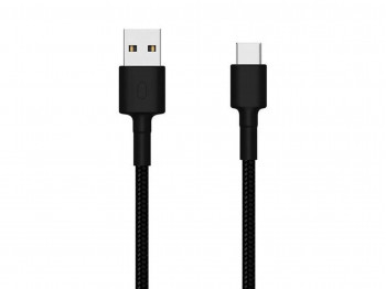 Cable XIAOMI MI BRAIDED USB TYPE-C 100CM (SJV4109GL) (BK) 