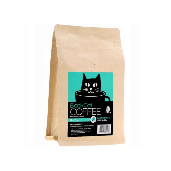 Հատիկավոր սուրճ BLACK CAT BRAZYLIA 100%  ARABICA (250g)