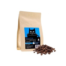 Coffee beans BLACK CAT BRAZYLIA-ETIOPA-INDIA 20/80 (250g)