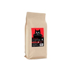 Coffee beans BLACK CAT BRAZYLIA-INDIA 80/20 (250g)