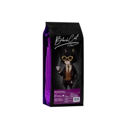 Coffee beans BLACK CAT BRAZYLIA-INDIA 80/20 (1000g)