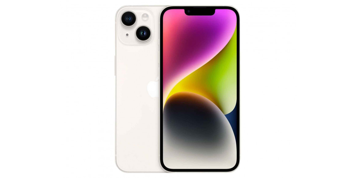 Smart phone APPLE IPHONE 14 128GB (STARLIGHT) (MPUR3RX/A)