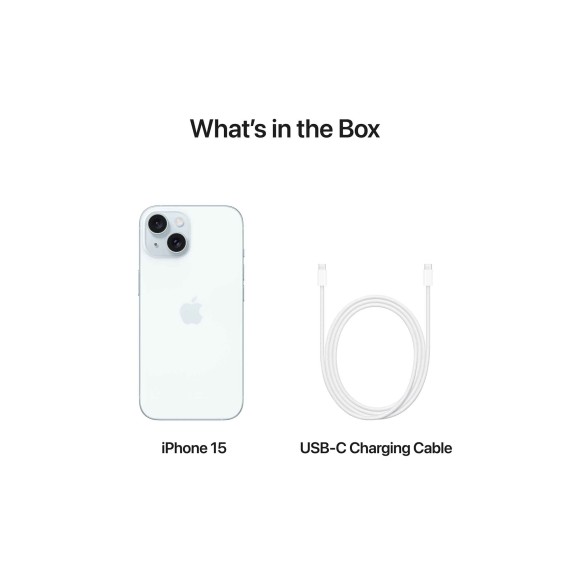Սմարթ հեռախոս APPLE IPHONE 15 128GB (BLUE) (MTP43HX/A)