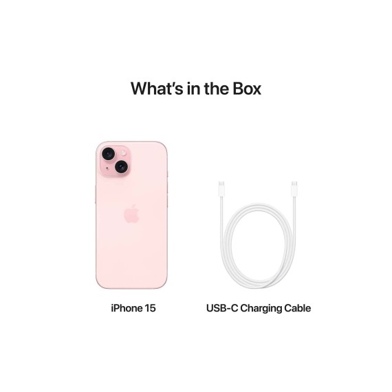 Smart phone APPLE IPHONE 15 128GB (PINK) (MTP13HX/A)