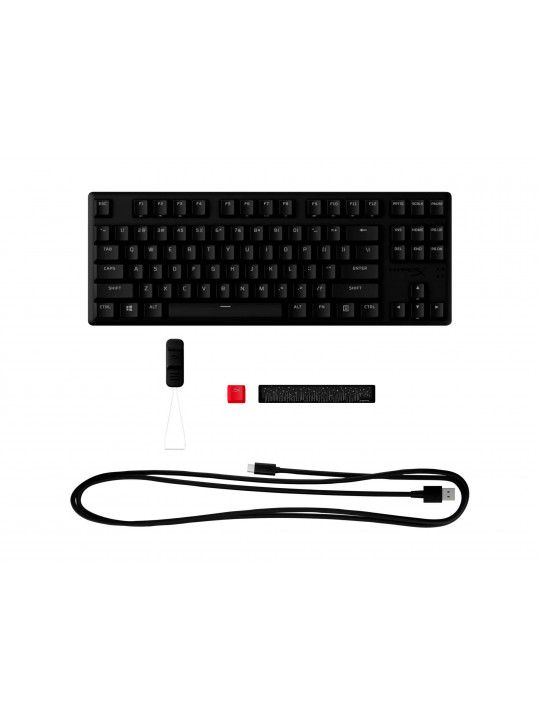 Ստեղնաշար HYPERX ALLOY ORIGINS CORE PBT (RD) (639N7AA)