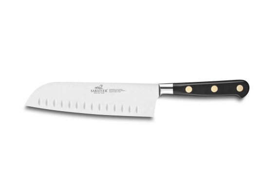 Knives and accessories SABATIER 714780 IDEAL SCALLOPED SANTOKU KNIFE 18CM 