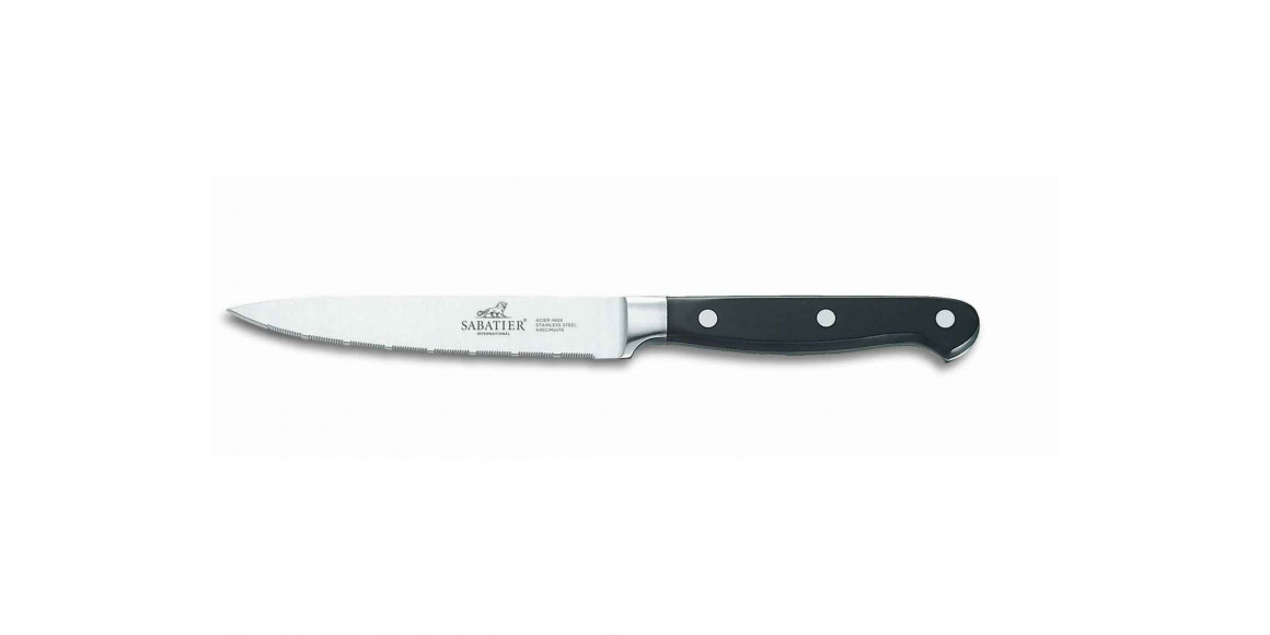 Ножи и аксессуары SABATIER 771386 PLUTON UTILITY SERRATED KNIFE 13CM 