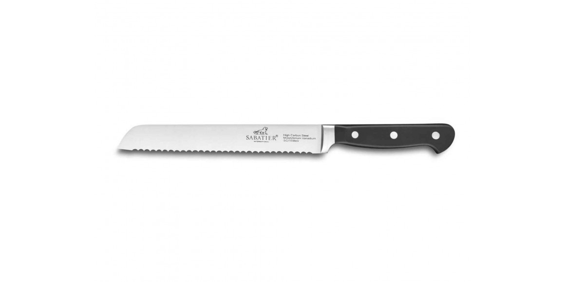 Knives and accessories SABATIER 772186 PLUTON BREAD KNIFE 20CM 