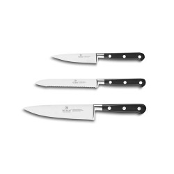 Ножи и аксессуары SABATIER 804380 IDEAL PREPA SET 3PC 10CM/13CM/15CM 