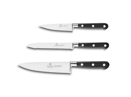 Knives and accessories SABATIER 804380 IDEAL PREPA SET 3PC 10CM/13CM/15CM 
