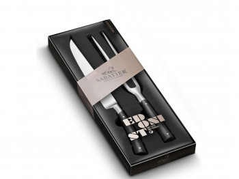 Knives and accessories SABATIER 808080 EDONIST CARVING SET 2PC FORK+KNIFE 