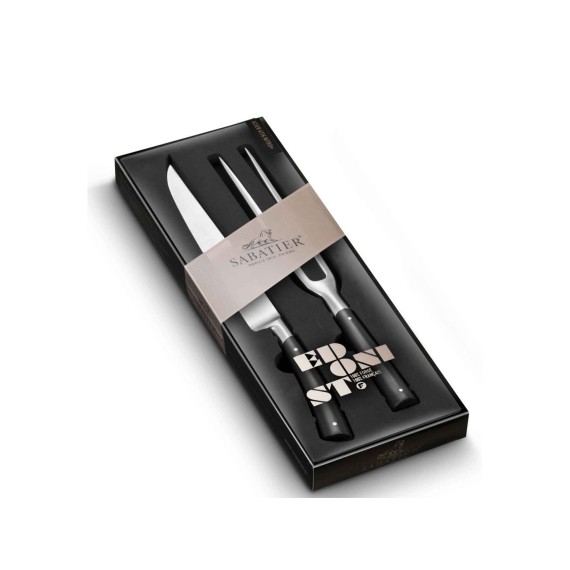 Դանակներ եվ աքսեսուարներ SABATIER 808080 EDONIST CARVING SET 2PC FORK+KNIFE 