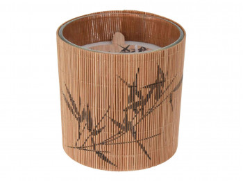 Candle KOOPMAN WITH BAMBOO AND PRINT CC5061720