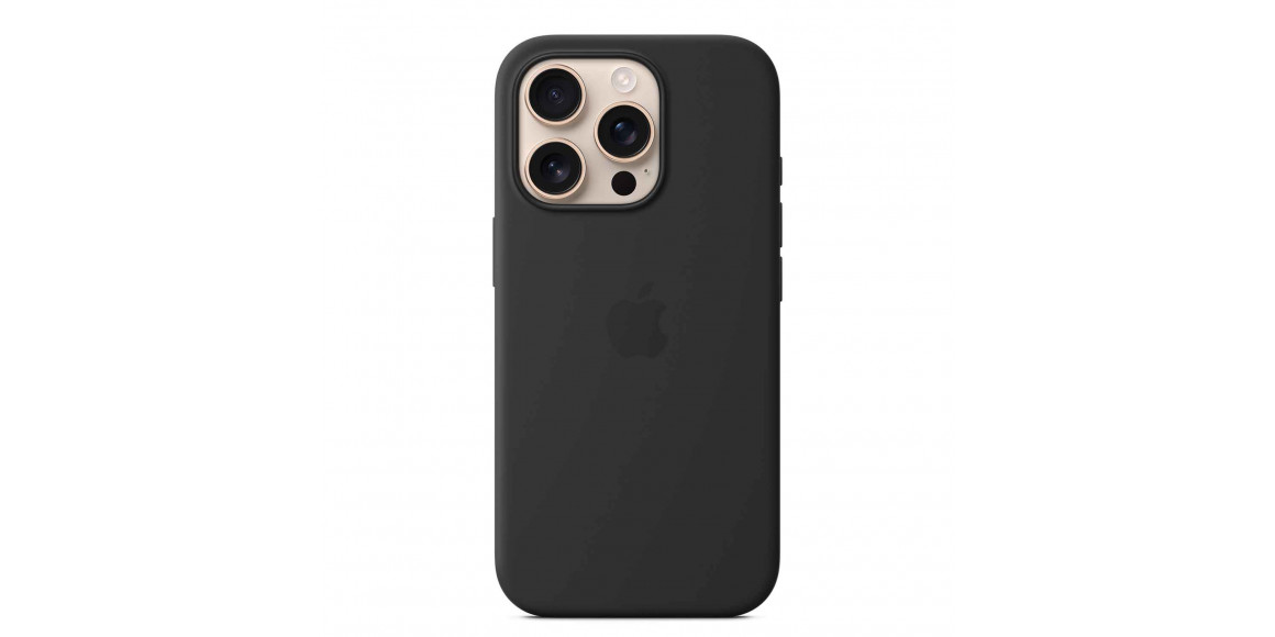Чехлы для смартфонов APPLE iPhone 16 Pro Silicone Case With MagSafe (Black) (MYYJ3ZM/A)