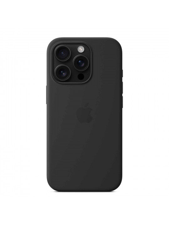 Հեռախոսի պատյան APPLE iPhone 16 Pro Silicone Case With MagSafe (Black) (MYYJ3ZM/A)