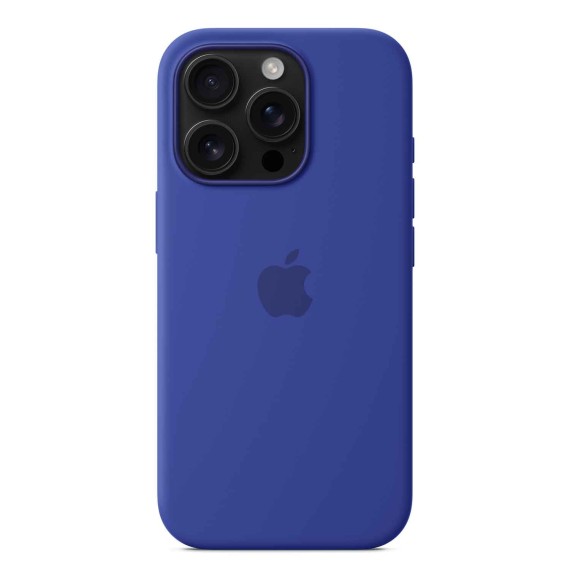 Cover for smartphone APPLE iPhone 16 Pro Silicone Case With MagSafe (Ultramarine) (MYYP3ZM/A)