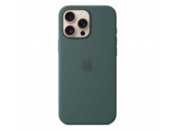 Հեռախոսի պատյան APPLE iPhone 16 Pro Max Silicone Case with MagSafe (Lake Green) (MA7V4ZM/A)