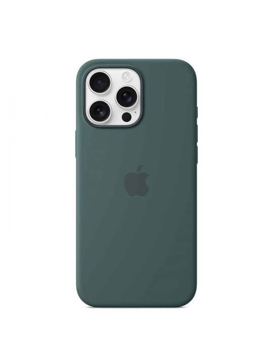 Чехлы для смартфонов APPLE iPhone 16 Pro Max Silicone Case with MagSafe (Lake Green) (MA7V4ZM/A)