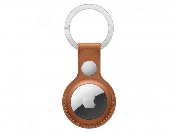 Cover for smart tag APPLE AIRTAG LEATHER KEY RING SADDLE BROWN MX4M2ZM/A