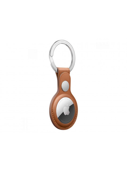 Чехол смарт метки APPLE AIRTAG LEATHER KEY RING SADDLE BROWN (MX4M2ZM/A)