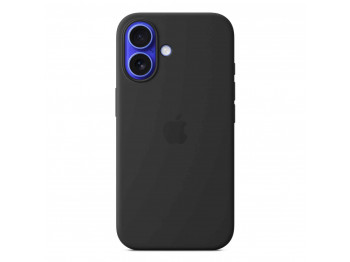 Հեռախոսի պատյան APPLE iPhone 16 Silicone Case With MagSafe (Black) (MYY13ZM/A)