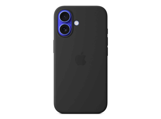 Հեռախոսի պատյան APPLE iPhone 16 Silicone Case With MagSafe (Black) (MYY13ZM/A)