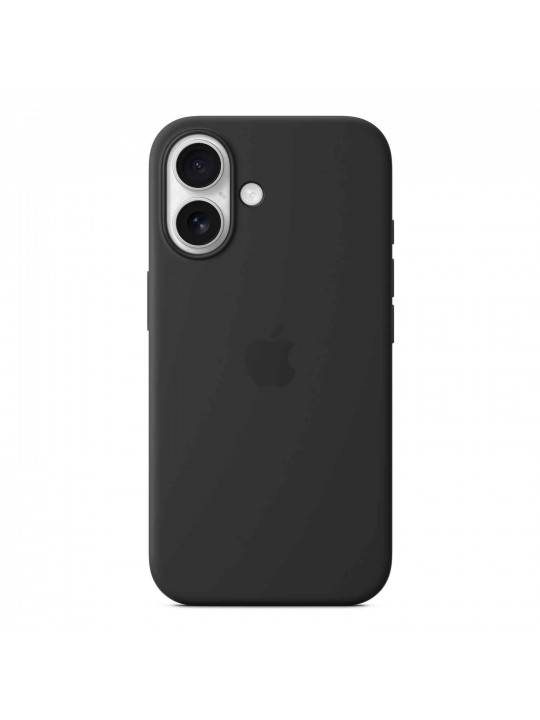 Հեռախոսի պատյան APPLE iPhone 16 Silicone Case With MagSafe (Black) (MYY13ZM/A)