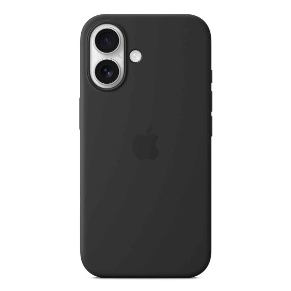 Հեռախոսի պատյան APPLE iPhone 16 Silicone Case With MagSafe (Black) (MYY13ZM/A)