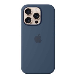 Cover for smartphone APPLE iPhone 16 Pro Silicone Case With MagSafe (Denim) (MYYK3ZM/A)