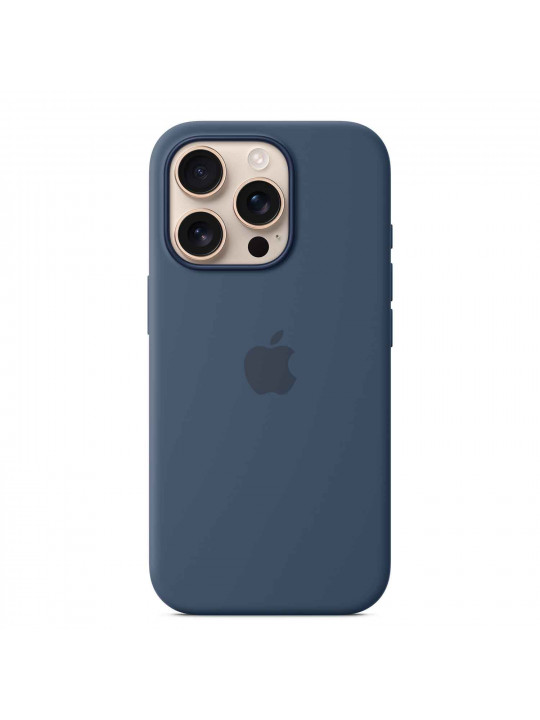 Чехлы для смартфонов APPLE iPhone 16 Pro Silicone Case With MagSafe (Denim) (MYYK3ZM/A)