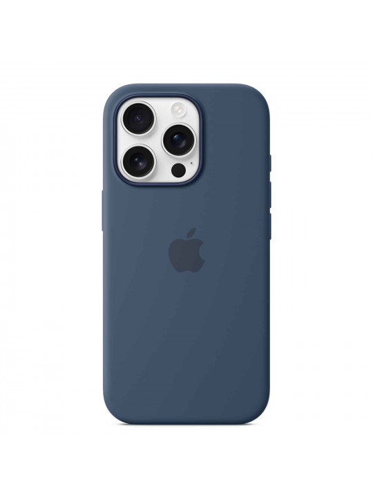 Чехлы для смартфонов APPLE iPhone 16 Pro Silicone Case With MagSafe (Denim) (MYYK3ZM/A)