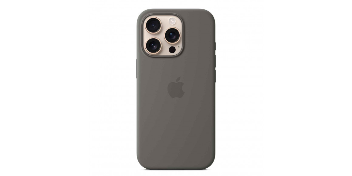 Հեռախոսի պատյան APPLE iPhone 16 Pro Silicone Case With MagSafe (Stone Gray) (MYYL3ZM/A)