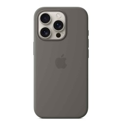 Cover for smartphone APPLE iPhone 16 Pro Silicone Case With MagSafe (Stone Gray) (MYYL3ZM/A)