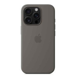 Cover for smartphone APPLE iPhone 16 Pro Silicone Case With MagSafe (Stone Gray) (MYYL3ZM/A)