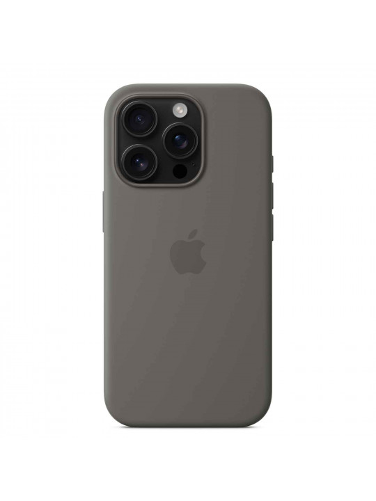 Հեռախոսի պատյան APPLE iPhone 16 Pro Silicone Case With MagSafe (Stone Gray) (MYYL3ZM/A)