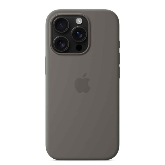 Հեռախոսի պատյան APPLE iPhone 16 Pro Silicone Case With MagSafe (Stone Gray) (MYYL3ZM/A)