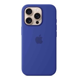 Cover for smartphone APPLE iPhone 16 Pro Silicone Case With MagSafe (Ultramarine) (MYYP3ZM/A)