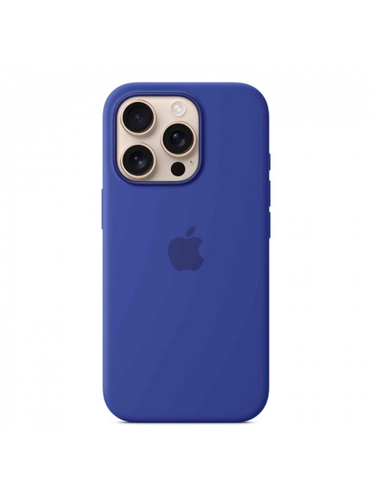 Cover for smartphone APPLE iPhone 16 Pro Silicone Case With MagSafe (Ultramarine) (MYYP3ZM/A)