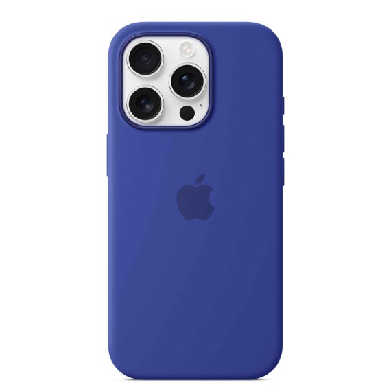 Cover for smartphone APPLE iPhone 16 Pro Silicone Case With MagSafe (Ultramarine) (MYYP3ZM/A)