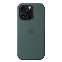 Cover for smartphone APPLE iPhone 16 Pro Silicone Case With MagSafe (Lake Green) (MYYR3ZM/A)