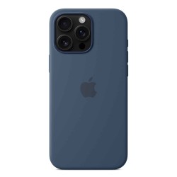 Cover for smartphone APPLE iPhone 16 Pro Max Silicone Case with MagSafe (Denim) (MYYU3ZM/A)